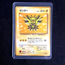 Pokemon TCG Zapdos No.145 Ana Nippon Airlines Promo 1999 Japanese LP - Image 1