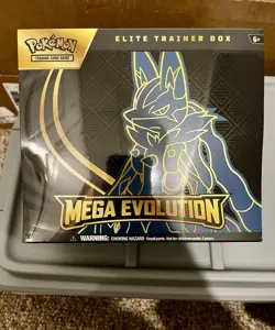 Mega Evolutions Lucario ETB And 2 Booster Bundle Combo Pokemon Elite Trainer Box - Image 2