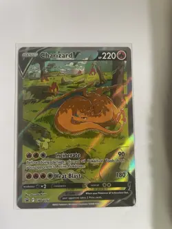 Charizard V Full Art Black Star Promo SWSH260 Pokemon Sword & Shield - Image 1
