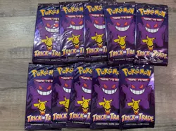 Pokemon TCG Halloween Trick or Trade Booster Bundle Lot Of 10 Packs - Image 2