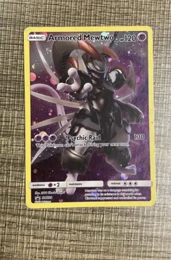 Pokemon TCG Armored Mewtwo - SM228 Black Star Promo - Image 1