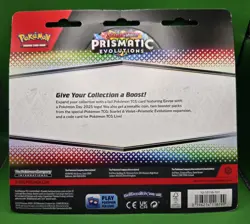 Pokemon Prismatic Evolutions 2-Pack Blister Eevee Pokemon Day Factory Sealed - Image 2