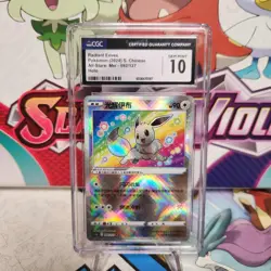 CGC 10 Radiant Eevee 092/127 Holo - All Stars Mei - Pokemon TCG - SHIPS FAST - Image 1