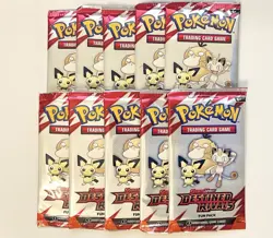 10x Pokemon Scarlet and Violet Destined Rivals Fun Booster Pack Lot NEW/SEALED 2 - Image 1