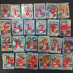 Pokemon TCG Chinese RRR VSTAR Mewtwo Hisuian Zoroark Alolan Vulpix lot*244 FM - Image 5