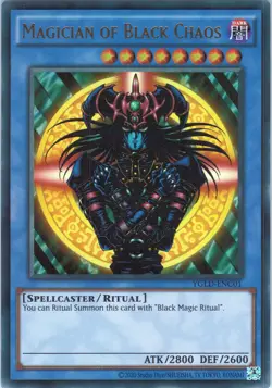 Yu-GI-Oh! TCG - Magician of Black Chaos YGLD-ENC01 - Ultra Rare (NM) - Image 1