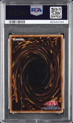 2014 YU-GI-OH! JPN MEMORIES OF THE DUEL KING DARK MAGICIAN PSA 7 - Image 2