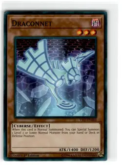 Yu-Gi-Oh! Draconnet Common YS17-EN002 Moderately Played 1st Edition - Image 1