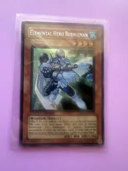 Yugioh Elemental HERO Bubbleman EHC1-EN003 Limited Edition - Image 1