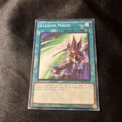Illusion Magic LEDD-ENA16 Yu-Gi-Oh! Light Play 1st Edition - Image 1