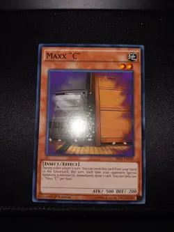 Yugioh Maxx "C" SR03-EN020 Common 1st Edition NM - Image 3