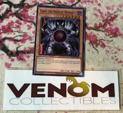 1x (M/NM) Caius the Shadow Monarch OP19-EN004 Super Rare Unlimited YuGiOh - Image 1