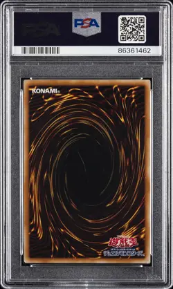 2007 YU-GI-OH! JPN TAEV-TACTICAL EVOLUTION ULTIMATE RARE RAINBOW DRAGON PSA 8 - Image 2