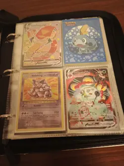 Pokemon Card Binder with Cards - Image 3
