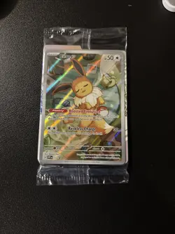 Pokemon TCG Eevee 173 Holo Promo Prismatic Evolutions Sealed Card X2 - Image 2
