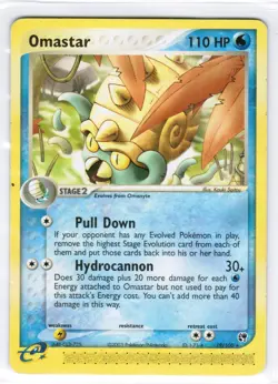 Omastar - EX Sandstorm 19/100 - EX/LP - Pokemon Rare Card - Image 1