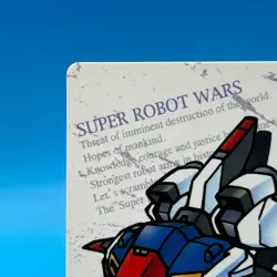 Wave Rider Gundam Super Robot Wars TCG Trading Card Bandai Game Sunrise Japan 13 - Image 3