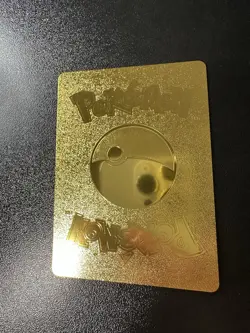 Special Delivery Pikachu - SWSH Black Star Promos, Gold Foil Card FanArt - Image 4
