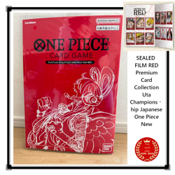 SEALED FILM RED Premium Card Collection Uta Championship Japanese One Piece New - Image 1