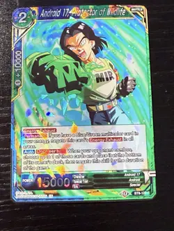 BT8-120 R - Rare Foil Dragon Ball Super Card - Android17, Protector of Wildlife - Image 1