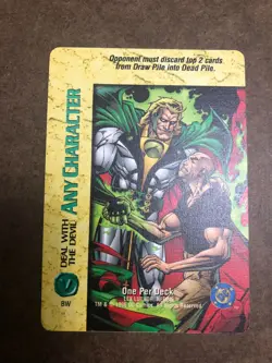 Any Character : Deal with the Devil Special Card - OverPower Promo - DC 1996 - Image 1