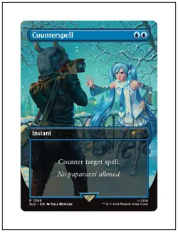 1x Counterspell, Secret Lair Hatsune Miku, Magic MTG NM ENG - Image 1