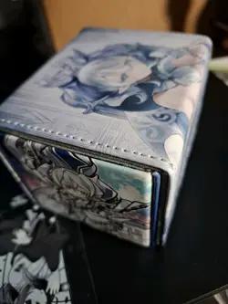 Labrynth Waifu Leather Deck Box | Yugioh, Pokemon, One Piece, MTG - Image 1