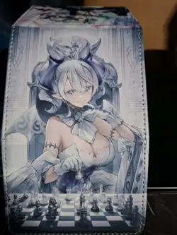 Labrynth Waifu Leather Deck Box | Yugioh, Pokemon, One Piece, MTG - Image 2