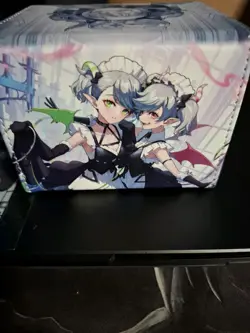 Labrynth Waifu Leather Deck Box | Yugioh, Pokemon, One Piece, MTG - Image 3