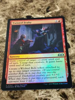 TWISTED FEALTY Magic MTG Wilds of Eldraine Foil - Image 1
