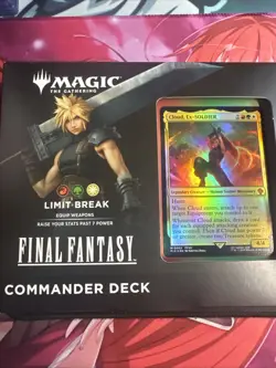 MtG Magic Gathering Final Fantasy VII Commander Deck Limit Break NEW/SEALED - Image 1