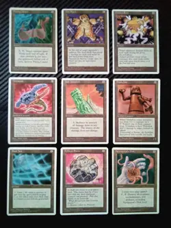 MTG 4th Edition Lot of 56 LP-NM Vintage - Image 1