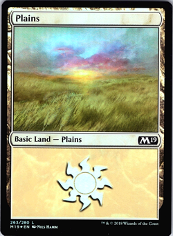 7x Foil Plains Lands LP MTG Wizards of The Coast PL1 260/259 263/280 B03/010 - Image 5