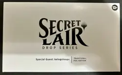 MTG Secret Lair Special Guest: kelogsloops Foil Factory Sealed - Image 1