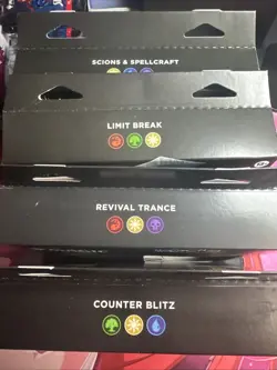 FINAL FANTASY Sealed Commander Deck Display (Set of All 4 Decks) Magic MTG - Image 1