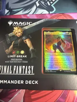 FINAL FANTASY Sealed Commander Deck Display (Set of All 4 Decks) Magic MTG - Image 3