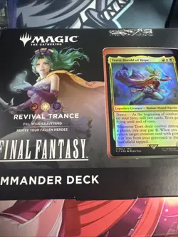 FINAL FANTASY Sealed Commander Deck Display (Set of All 4 Decks) Magic MTG - Image 4