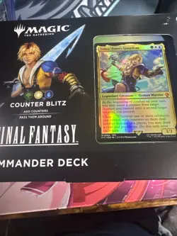 FINAL FANTASY Sealed Commander Deck Display (Set of All 4 Decks) Magic MTG - Image 5