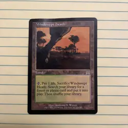 Magic the Gathering Windswept Heath Onslaught HP Mtg - Image 1