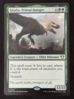 1x MTG Ghalta, Primal Hunger - Commander Masters (CMM) #292 - Magic pack fresh - Image 1