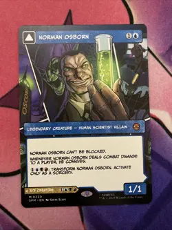 Norman Osborn 0220 Marvel's Spider-Man Mythic MTG SPM EN M Near Mint Card - Image 1