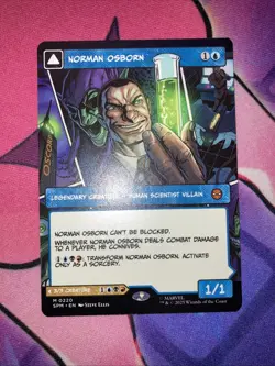 Norman Osborn 0220 Marvel's Spider-Man Mythic MTG SPM EN M Near Mint Card - Image 2
