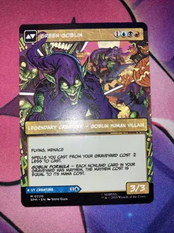 Norman Osborn 0220 Marvel's Spider-Man Mythic MTG SPM EN M Near Mint Card - Image 4