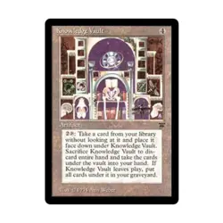 WOTC MtG Legends Knowledge Vault (R) EX - Image 1