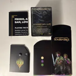MTG: Lord of the Rings commander -FOOD AND FELLOWSHIP Frodo (Sealed Deck ONLY) - Image 1