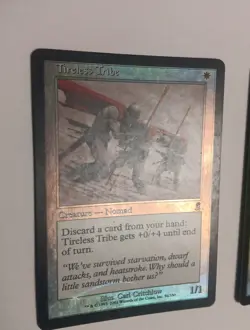 2x FOIL Tireless Tribe #56 Odyssey MTG LP Very Rare Magic Cards! - Image 3