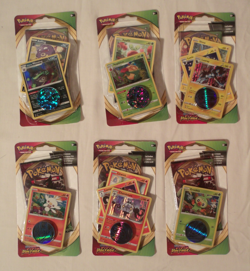 LOT OF (6) Pokemon Vivid Voltage Blister Packs w/ Promos & Coins. Sealed! - Image 1