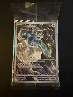 Pokemon Black Bolt Thundurus SV209 Elite Trainer Box Promo Sealed - Image 1