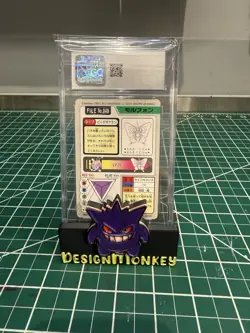 CGC GEM 10 Pokemon File No. 49 Venomoth Bandai Carddass JPN - Image 2
