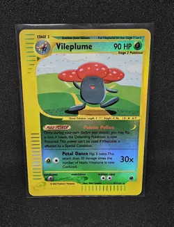 Pokemon TCG Vileplume 31/165 Expedition Base Set Reverse Holofoil Rare - Image 1